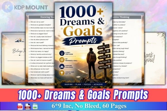 1000 Dreams Goals Prompts: A Practical Guide to Clarity and Purpose