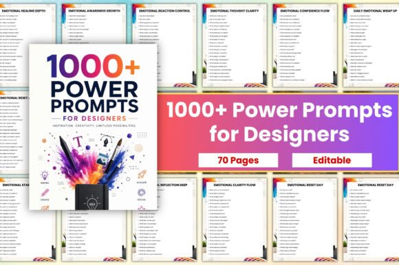 1000 Power Prompts for Designers: A Practical Guide to Boosting Creativity and Workflow