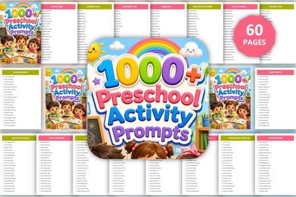 1000 Preschool Activity Prompts: A Comprehensive Guide for Early Learning