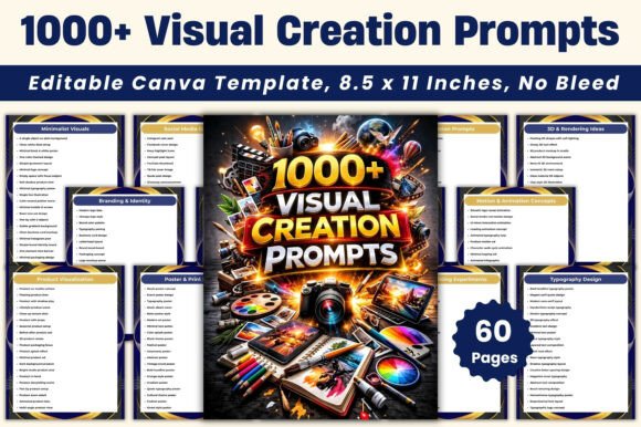 1000 Visual Creation Prompts: A Game-Changer for Designers and Creators