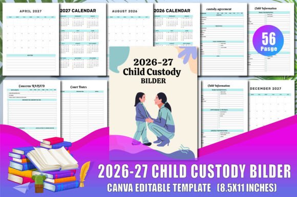 2026-27 Child Custody Binder: A Practical Tool for Organizing Family Legal Matters