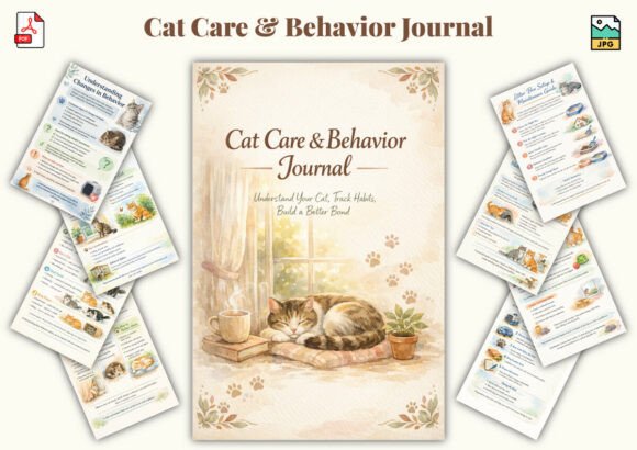 Cat Care Behavior Journal