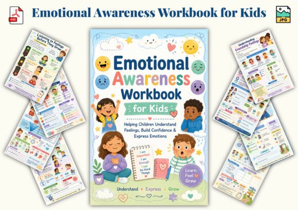 Emotional Awareness Workbook for Kids – A Strategic Tool for Building Emotional Intelligence