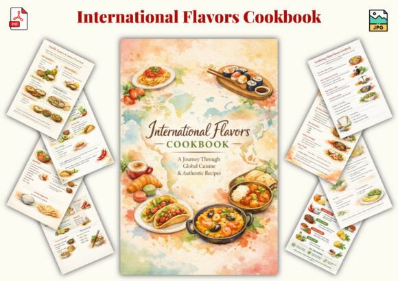 International Flavors Cookbook – A Global Culinary Journey 🍽️