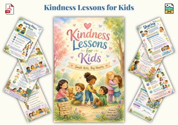 Kindness Lessons for Kids – A Practical Guide to Nurturing Empathy and Thoughtfulness