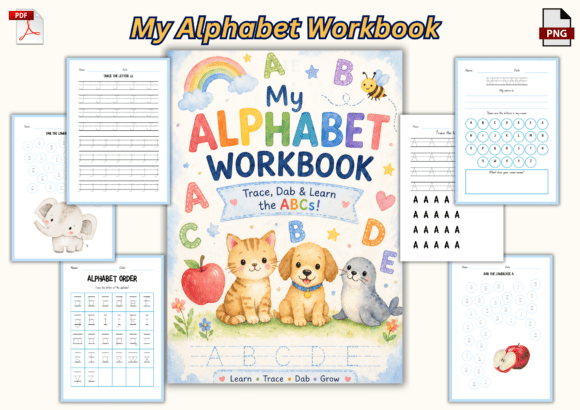 My Alphabet Workbook – A Fun and Engaging Way to Learn the ABCs