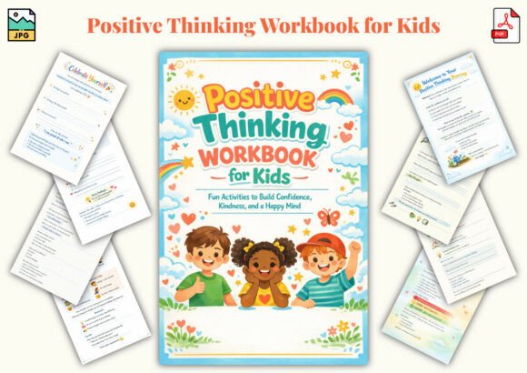 Positive Thinking Workbook for Kids: A Guide to Building Confidence and Emotional Awareness
