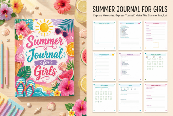 Summer Journal for Girls