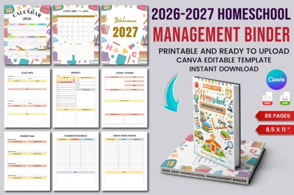 The 2026–2027 Homeschool Management Binder: A Game-Changer for Organized Learning