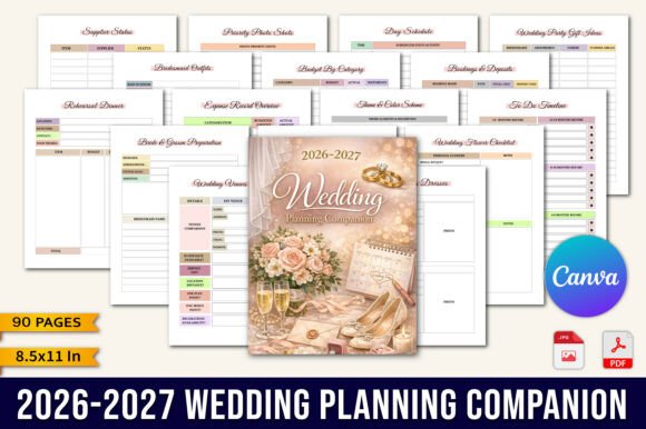 The 2026–2027 Wedding Planning Companion: Your Ultimate Guide to a Stress-Free Wedding