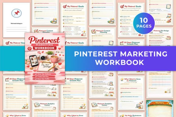 The Ultimate Pinterest Marketing Workbook for KDP Creators: A Complete Guide