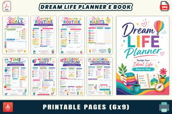 Unlock Your Potential with the Dream Life Planner E Book