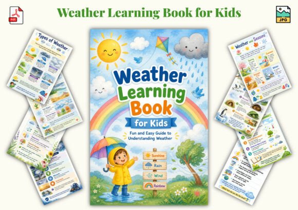 Weather Learning Book for Kids: A Fun and Educational Way to Explore the World Around Us